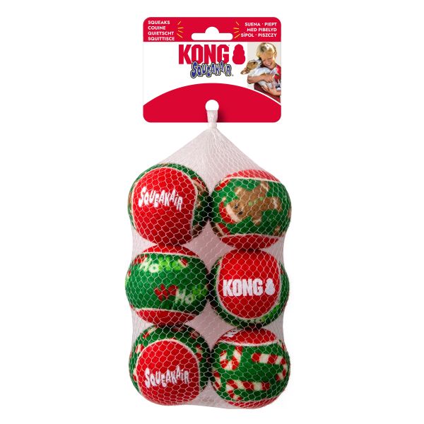 Kong holiday squeakair bal
