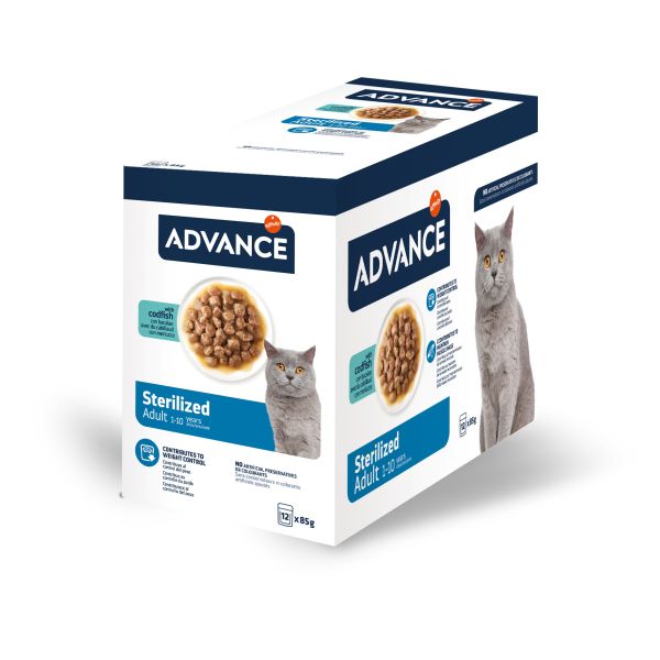 Advance cat sterilized codfish kattenvoer