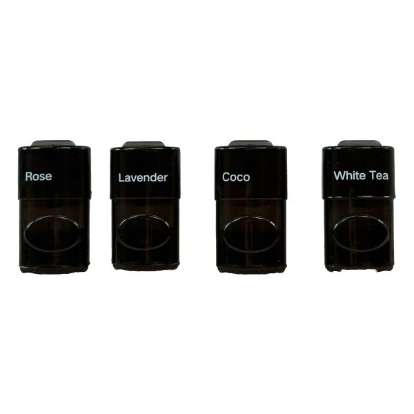 Vapor mist brush pods