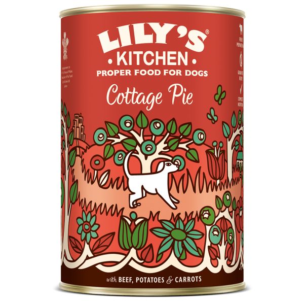 Lily's kitchen dog cottage pie hondenvoer