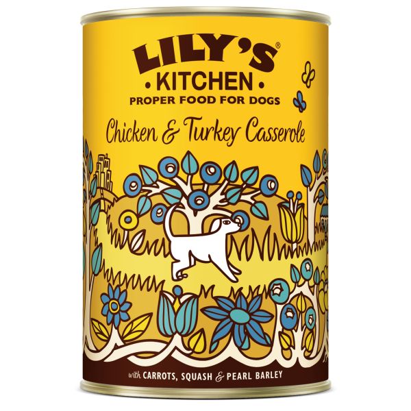 Lily's kitchen dog chicken / turkey casserole hondenvoer