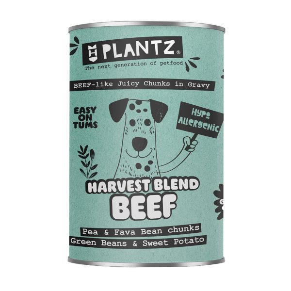 Henart Plantz Vegan Vleesachtige Rund Stukken In Gravy Hondenvoer