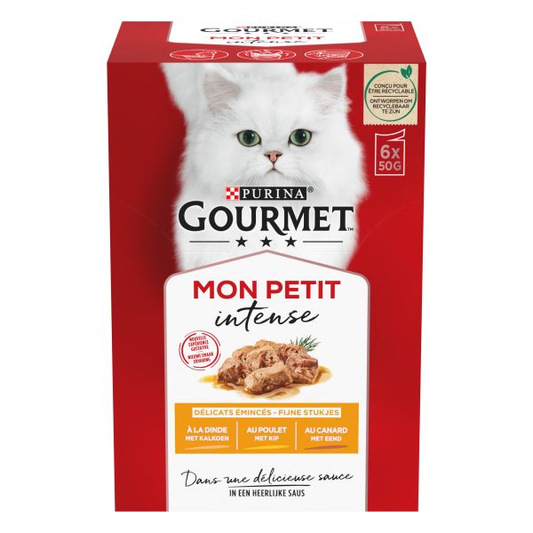 Gourmet Mon Petit Gevogelte Kattenvoer