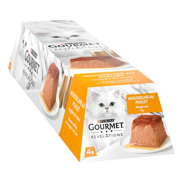 Gourmet revelations mousse met kip kattenvoer