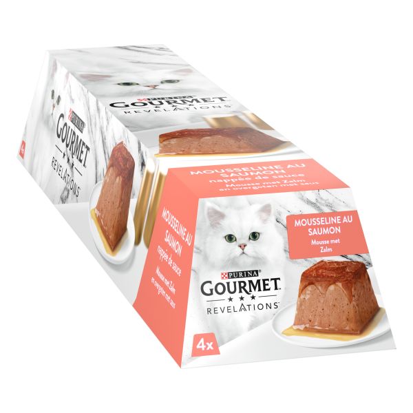 Gourmet Revelations Mousse Met Zalm Kattenvoer