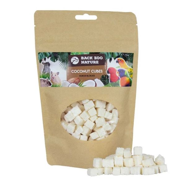 Back zoo nature coconut cubes