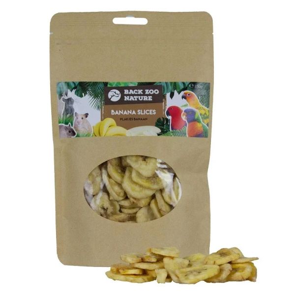 Back zoo nature banana slices