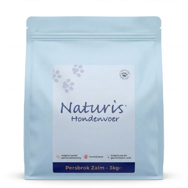 Naturis Brok Geperst High Energy Zalm Hondenvoer
