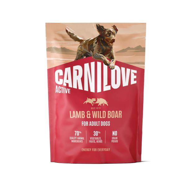 Carnilove Active Adult All Breeds Lamb / Wild Boar Hondenvoer