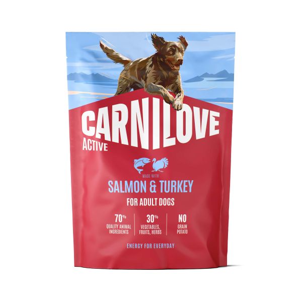 Carnilove Active Adult All Breeds Salmon / Turkey Hondenvoer