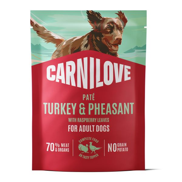 Carnilove Pouch Turkey / Pheasant / Raspberry Leaves Hondenvoer