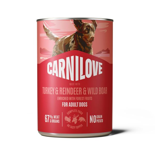 Carnilove can venison / reindeer hondenvoer