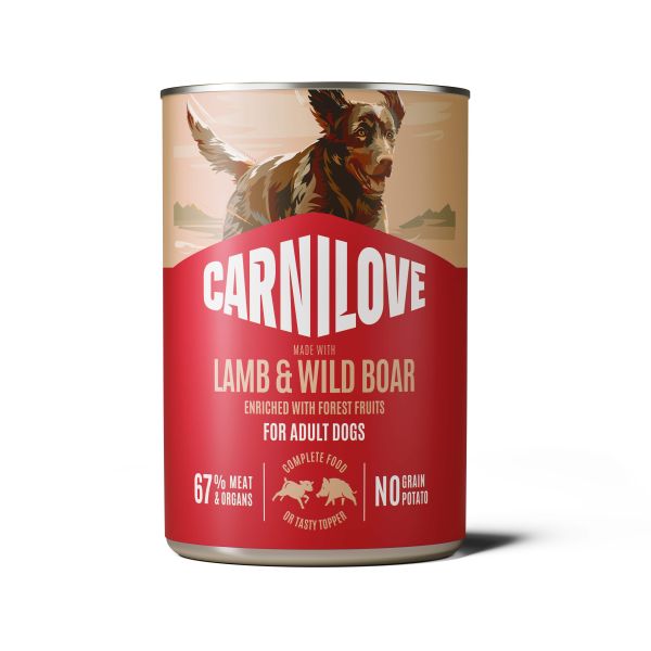 Carnilove Can Lamb / Wild Boar Hondenvoer