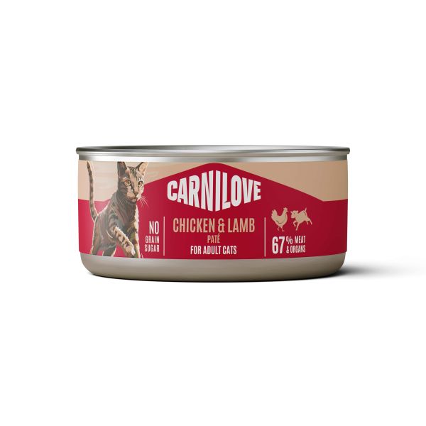 Carnilove can chicken / lamb kattenvoer
