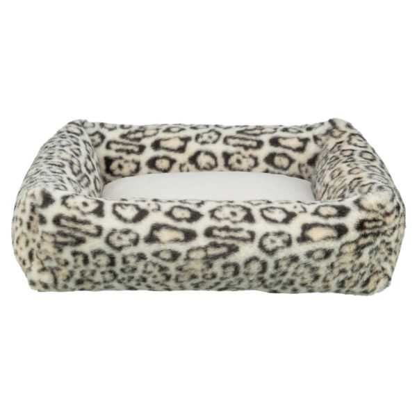 Trixie Hondenmand Leo Hoekig Panterprint Creme