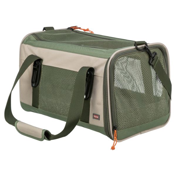 Trixie tas marlon maximaal 7 kg beige / olijfgroen