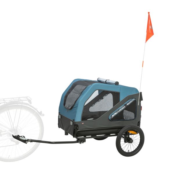 Trixie fietskar tot 45 kg blauw / grijs