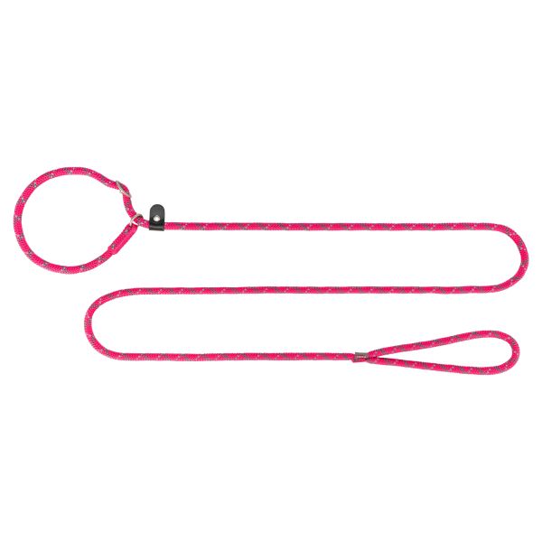 Trixie retrieverlijn voor hond summit rond touw reflecterend fuchsia