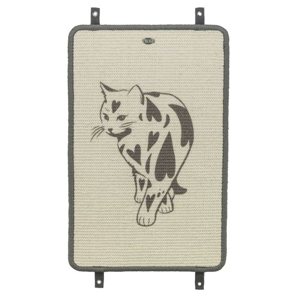 Trixie Krabmat Met Print Taupe