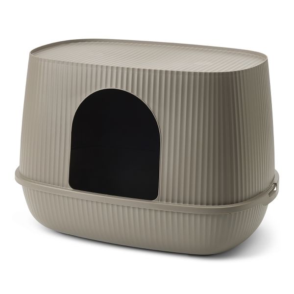 Savic Kattenbak Moona Warm Grijs