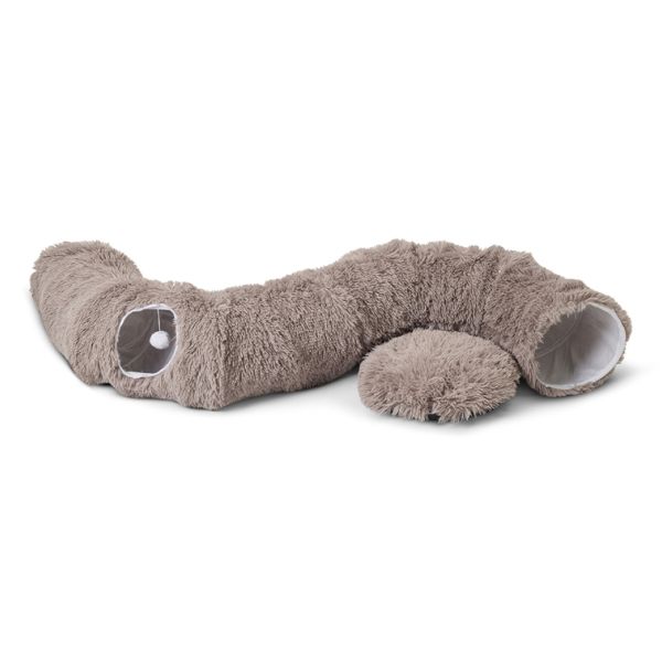 Savic Snuggle Tunnel / Kattenmand Warm Grijs