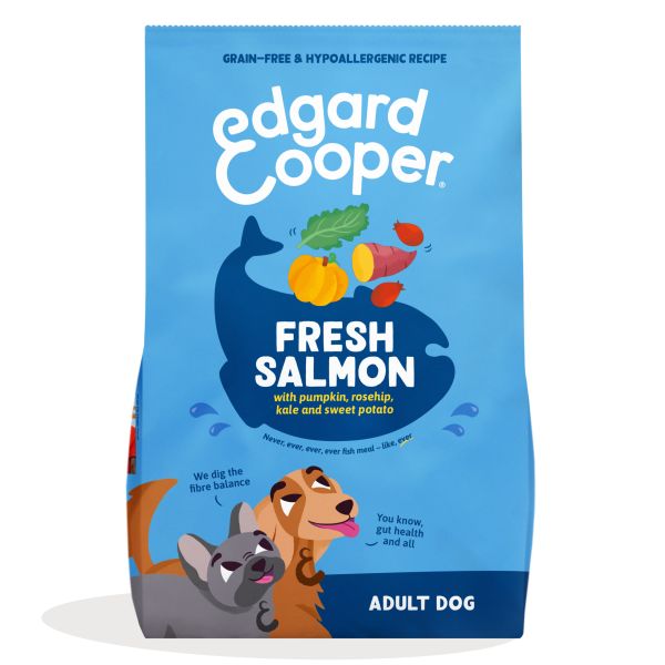 Edgard & Cooper Adult Verse Noorse Zalm Graanvrij Hondenvoer