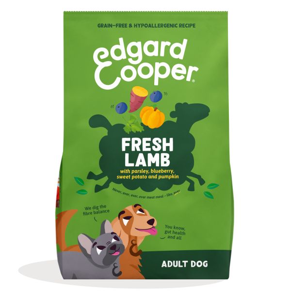 Edgard & Cooper Adult Verse Graslam Graanvrij Hondenvoer