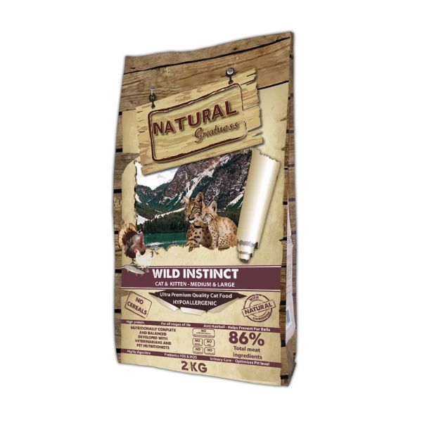 Natural Greatness Wild Instinct Medium / Large Kattenvoer