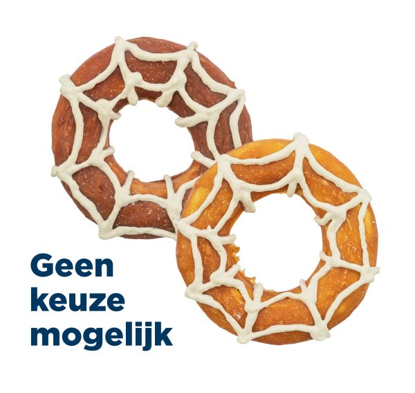 Trixie Halloween Donut Met Kippenborst En Eendenborst