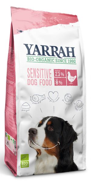 Yarrah dog biologische brokken sensitive kip hondenvoer