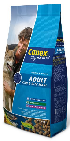 Canex adult fish/rice maxi hondenvoer