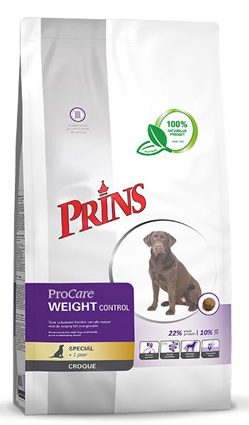 Prins procare croque weight control hondenvoer