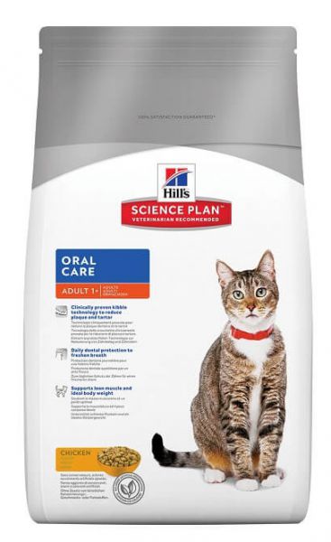 Hill's feline adult oral care kattenvoer