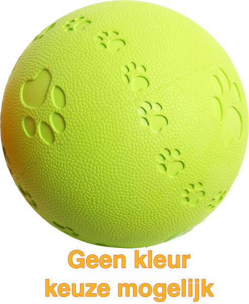Bal rubber pawprint/geluid