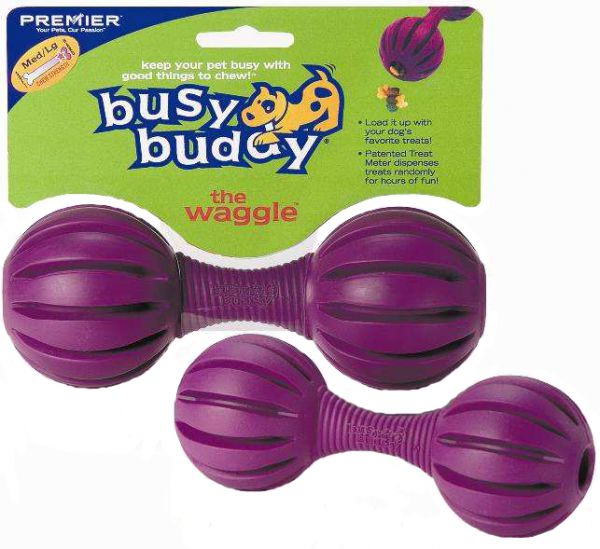 Premier busy buddy waggle barbell halter