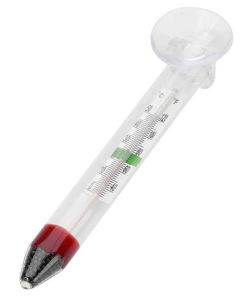 Ebi thermometer glas met zuiger 0-50 graden