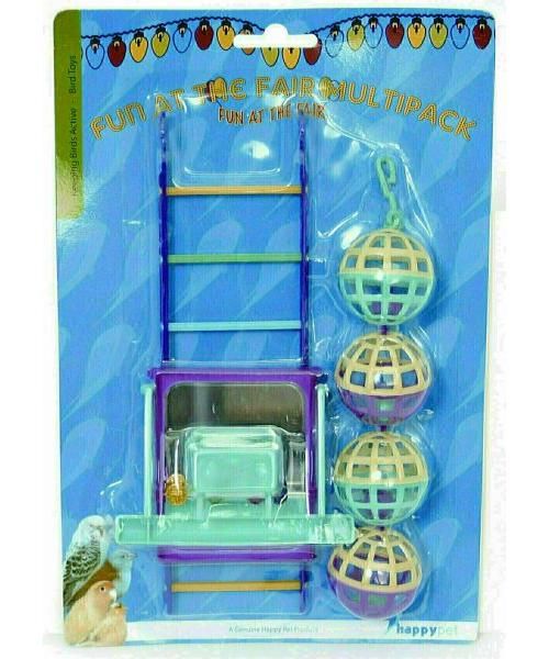 Happy pet bird toy mp bal / ladder / perch