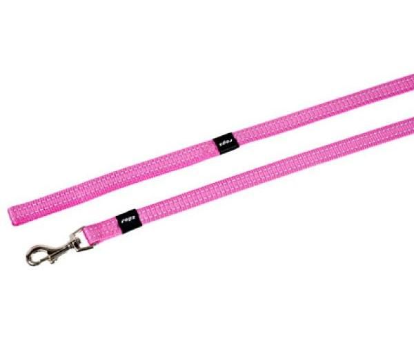 Rogz For Dogs Snake Long Lijn Voor Hond Roze