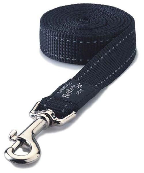 Rogz For Dogs Fanbelt Long Lijn Voor Hond Zwart
