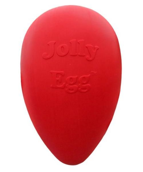 Jolly egg rood hondenspeelgoed