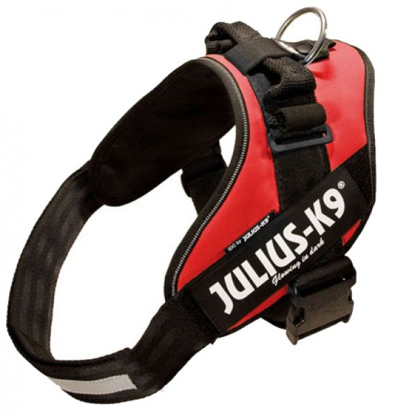 JULIUS K9 POWER-HARNAS VOOR HOND / TUIG VOOR  VOOR LABELS ROOD