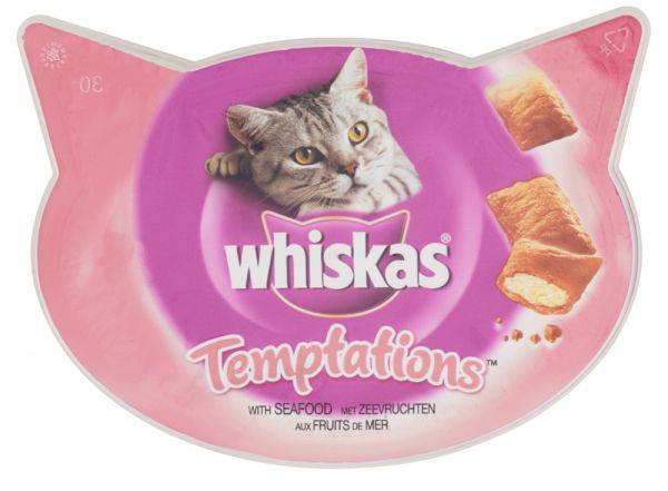 Whiskas snack temptations zeevruchten
