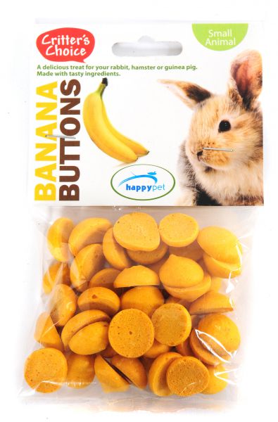 Critter's choice banana buttons