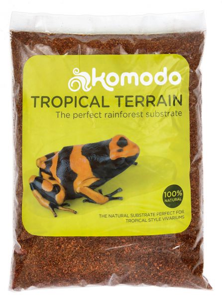 Komodo tropical terrain