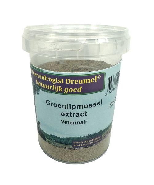 Dierendrogist groenlipmossel extract veterinair