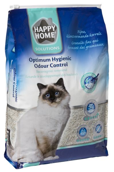 Happy home solutions optimum hygienic odour control kattenbakvulling