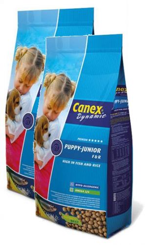 Canex puppy / junior fish / rice hondenvoer