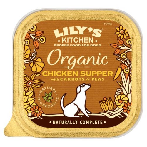Lily's kitchen dog organic chicken supper hondenvoer