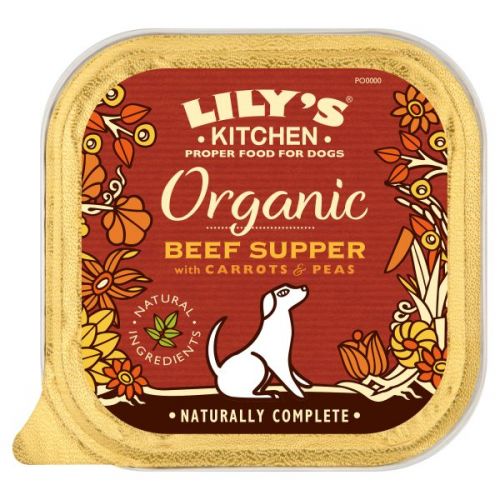 Lily's kitchen dog organic beef supper hondenvoer
