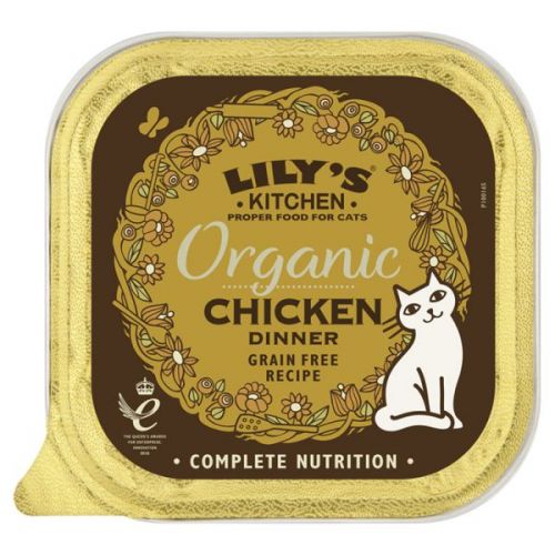 Lily's kitchen cat organic chicken dinner kattenvoer